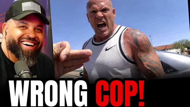 Bodybuilder Squares Up to Cop� Big Mistake