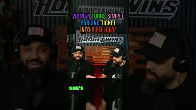 She Turned A Simple Parking Ticket Into A Damn FELONY!