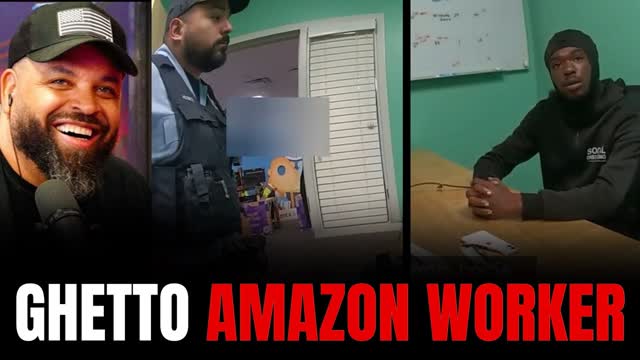 Gangsta Amazon Worker Pulls Gun on Coworkers ?