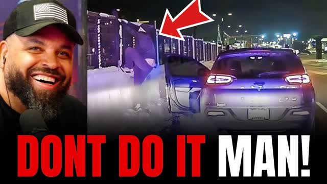 Drunk Guy Does Not Realize It�s a 300 Foot Drop