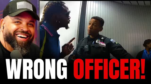 NFL Player Squares Up to Cop � BIG Mistake ?