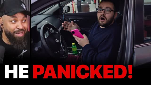 Caught Red-Handed� Then He PANICKED ?