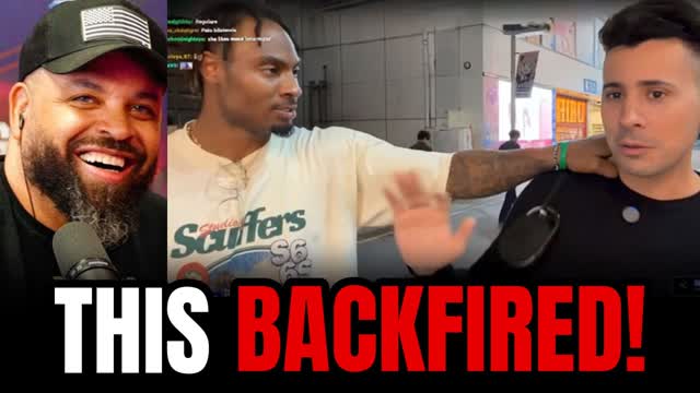He Tried to Press a Streamer in Public� Huge Mistake