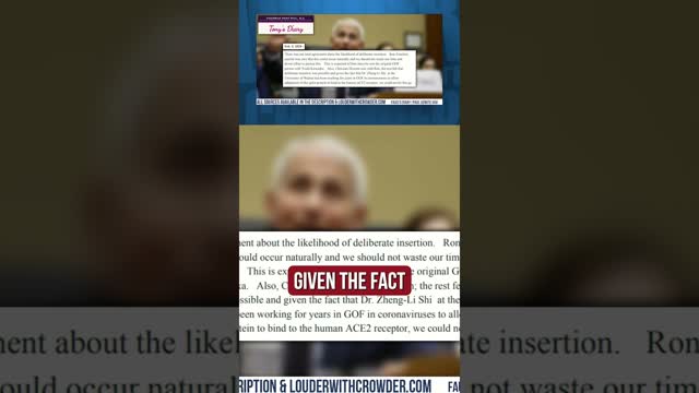 Fauci's own diary just revealed he LIED