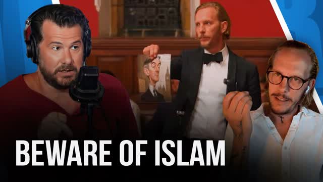 EXCLUSIVE: Crowder and Laurence Fox on His Viral Oxford Speech and Removing Islam from the West
