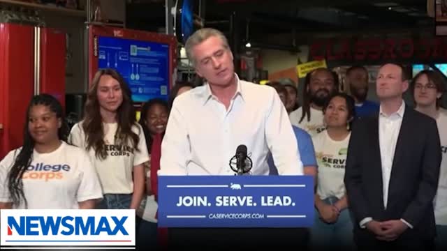 Newsom turns on the waterworks while discussing his dyslexia struggles | The Right Squad