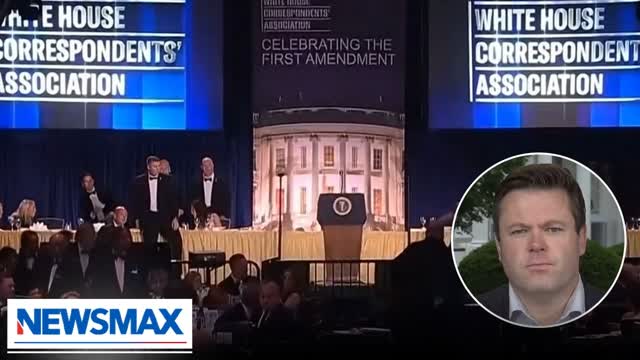 NEWSMAX�s WH Correspondent details the shooting incident at the White House Correspondents� Dinner