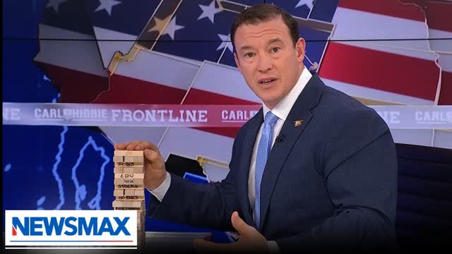 Carl Higbie drops an economic time bomb: The economy would collapse like JENGA
