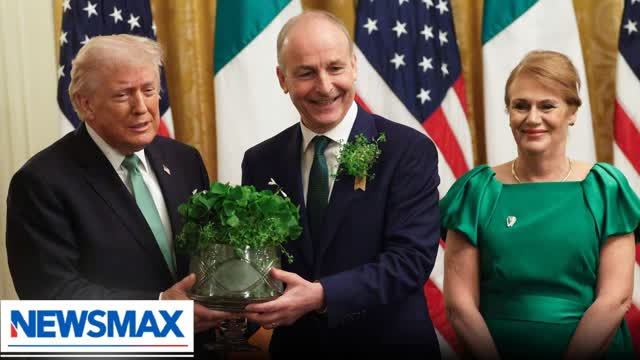 President Trump celebrates St. Patrick�s Day | The Right Squad