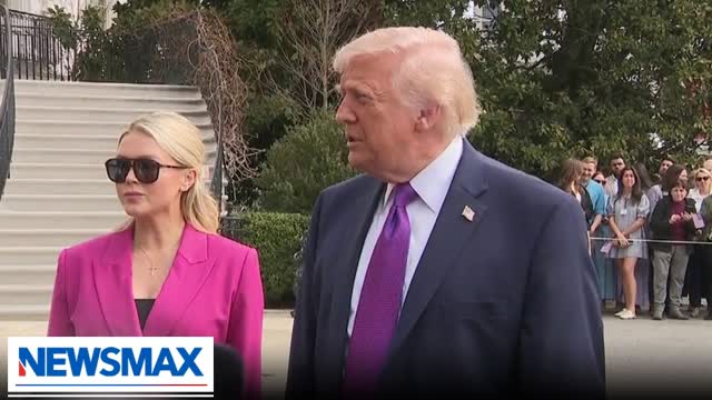 TRUMP: Our military is hitting Iran very hard