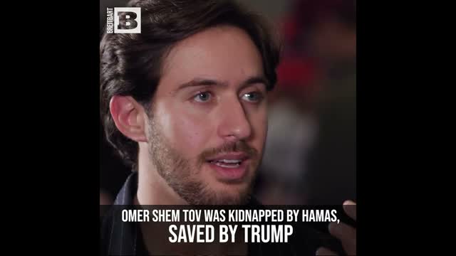 Omer Shem Tov Tells His Story of Being Kidnapped by Hamas, Saved by Trump