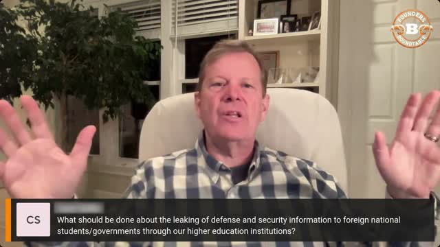 Schweizer: China Is Undermining U.S. National Security Through the Student Visa Program