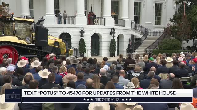LIVE: President Trump Hosts Great American Agriculture Celebration...