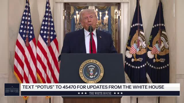 LIVE: President Trump Addresses the Nation...