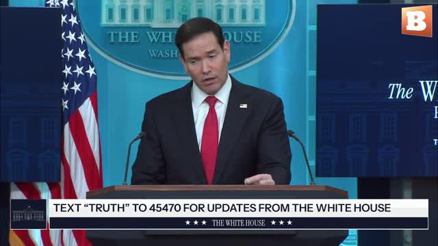 LIVE: Marco Rubio Holds White House Press Briefing...