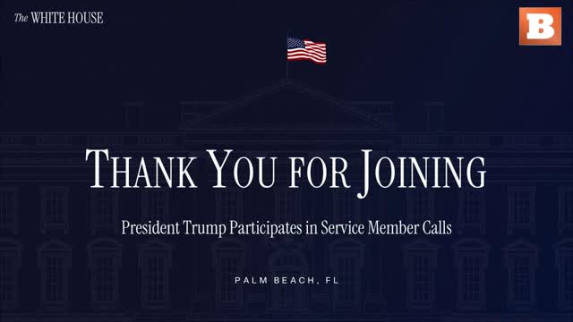 LIVE: President Trump Makes Christmas Eve Calls to Troops...