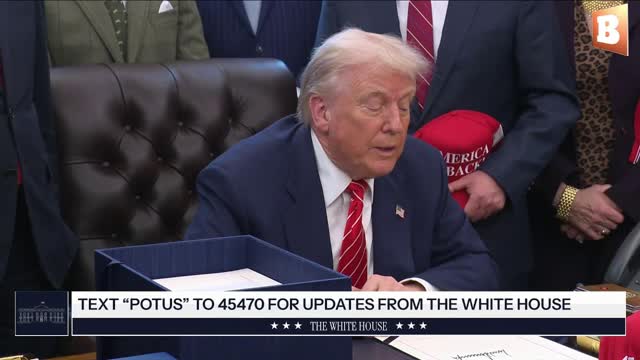 LIVE: President Trump Signs Bill to Reopen the Government...
