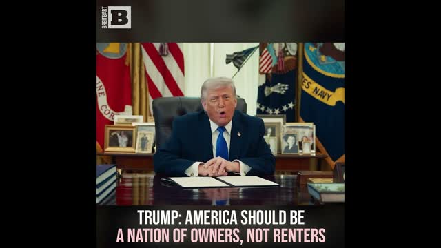 President Trump: America Should Be a Nation of Owners, Not Renters