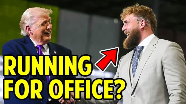 TRUMP Endorses JAKE PAUL for Political Office?!