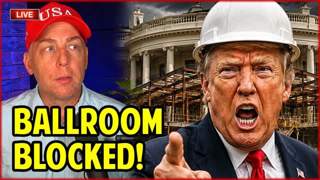 ? TRUMP's Ballroom BLOCKED By Court! (Again.)
