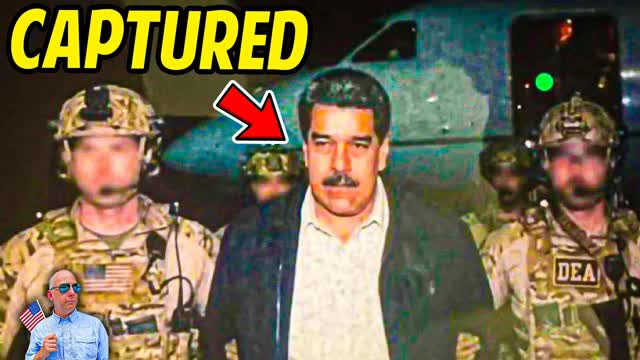 VENEZUELA ROCKED: Trump Says Maduro Arrested as U.S. Military Strikes Overnight