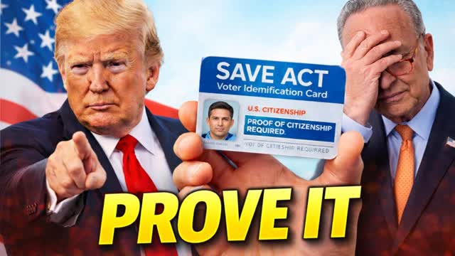 ? TRUMP BACKS SAVE ACT! Democrats Panic Over Voter ID