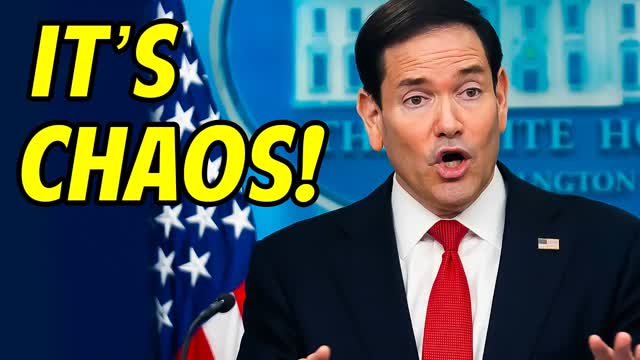 Rubio STUNS Reporters at White House Briefing. IT'S CHAOS!