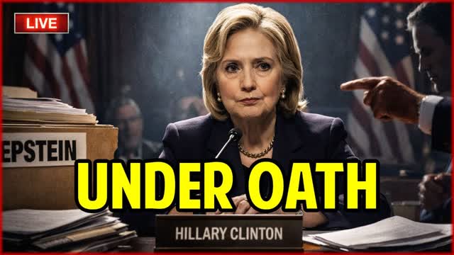 ? HILLARY TESTIFIES in Epstein Investigation