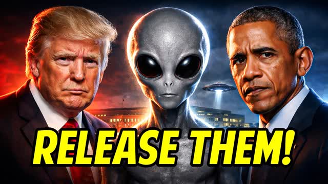 UFO BOMBSHELL: Trump Orders Pentagon Files After Obama Interview Slip