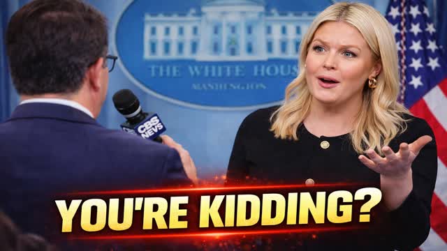 BRUTAL! Karoline Leavitt Destroys Fake News Reporter for Dumbest Question Ever!