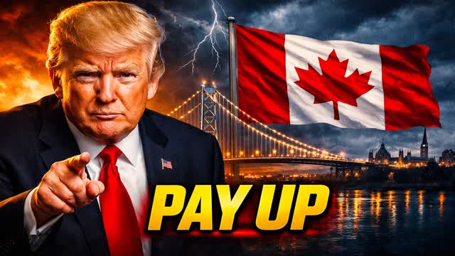 TRUMP SHOCKS CANADA: No Trade Deal, No Bridge