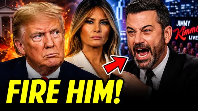 TRUMP Demands ABC Fire Kimmel as Comedian Doubles-Down On Melania Joke