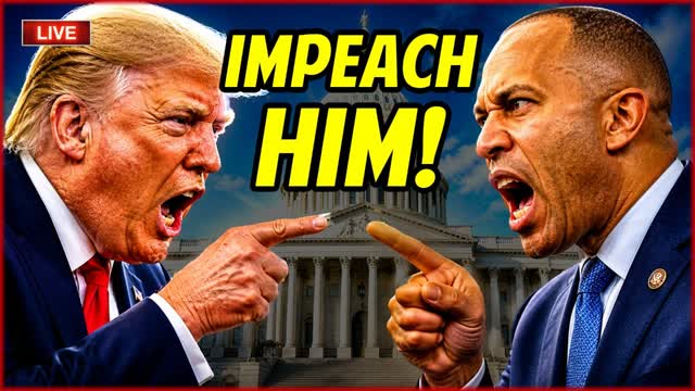 ? Trump Flips Impeachment Tables On Hakeem Jeffries!