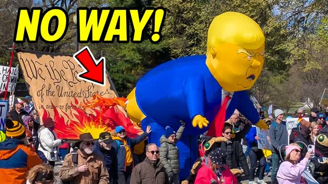 NO KINGS! Most INSANE Protestors From the Anti-Trump Rally!
