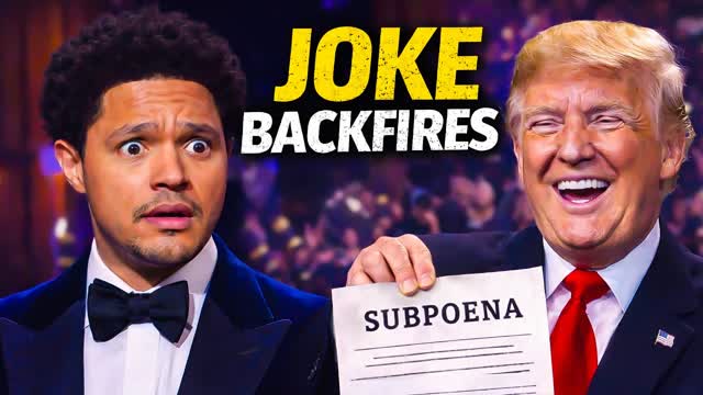 NOT A JOKE: Trump Threatens to Sue Trevor Noah After Grammy Crack