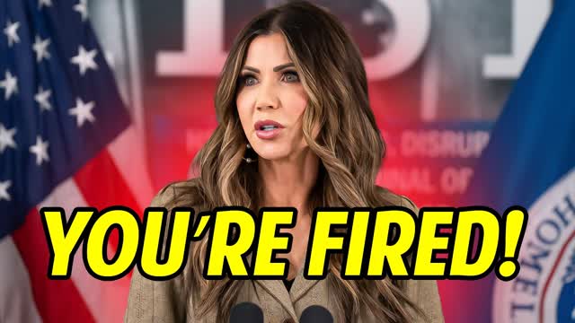 ? KRISTI NOEM FIRED?! Trump Ousts Secretary of Homeland Security With Senator Markwayne Mullin