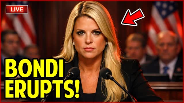 ? EPSTEIN HEARING ERUPTS! Pam Bondi Battles Congress in Explosive Clash