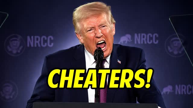 TRUMP Goes Off On Dems! "Dirty, Rotten Cheaters!"