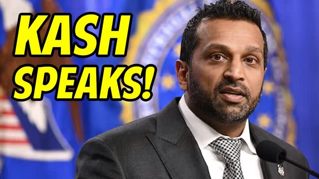 Kash Patel SNAPS at Fake News Reporter's Alcohol Question
