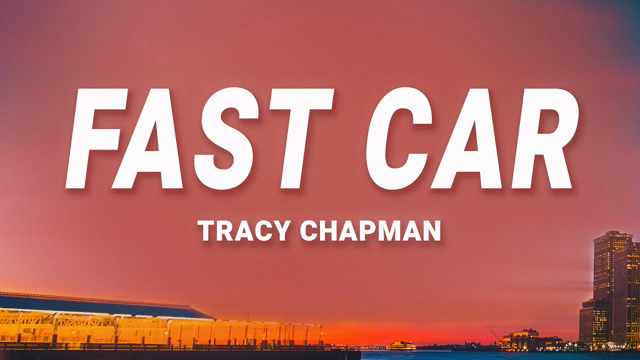 Tracy Chapman - Fast Car (Lyrics)