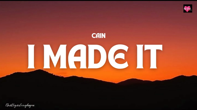 CAIN - I Made It (Lyric Video) #forrestfrank #cain #lyrics