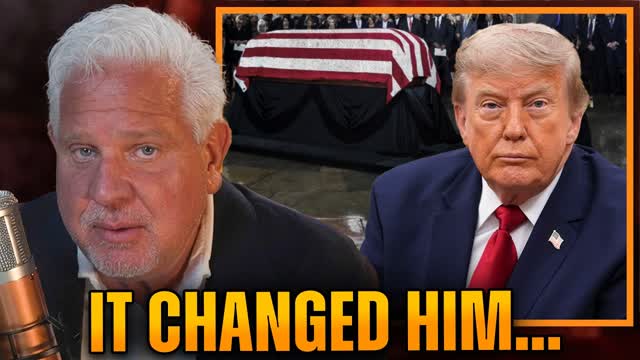 Glenn Noticed Something DIFFERENT About Trump At Lindsey Graham's Funeral