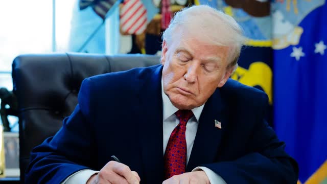 LIVE: Trump Participates in Signing Ceremony