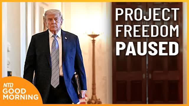 Trump Pauses Project Freedom; Primary Results from Indiana and Ohio | NTD Good Morning (May 6)