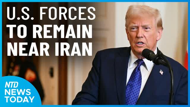 Trump: US Forces to Stay Near Iran; Netanyahu Orders Talks With Lebanon | NTD News Today (April 9)