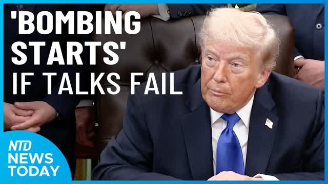 Trump: 'Bombing Starts' if Deal Fails; CNN Founder Ted Turner Dies at 87 | NTD News Today (May 6)