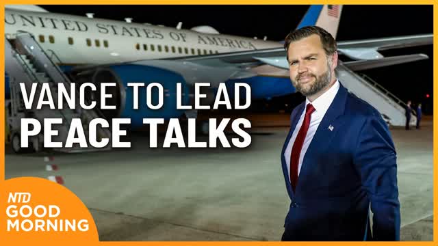 JD Vance to Lead Iran Talks; WH Announces Uptick in Hormuz Traffic | NTD Good Morning (April 9)
