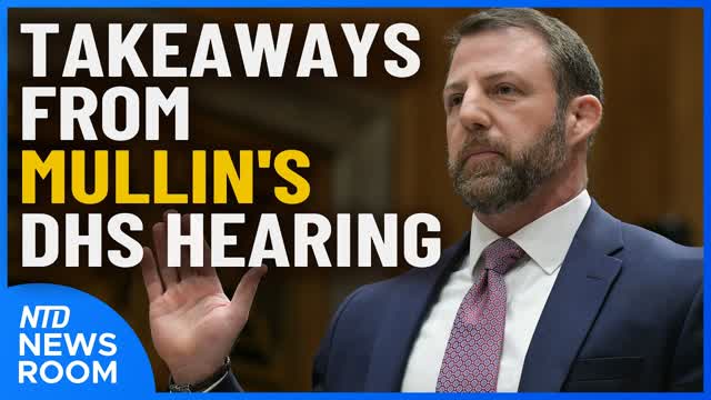 Takeaways From Mullin DHS Hearing; Fed Reserve Keeps Interest Rate Steady | NTD Newsroom (March 18)