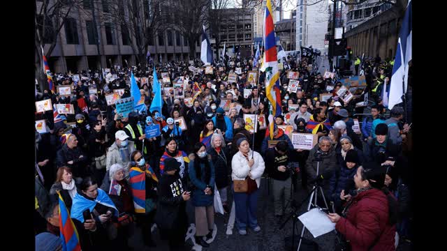 Protesters Urge UK Government to Reject Chinese �Mega Embassy�