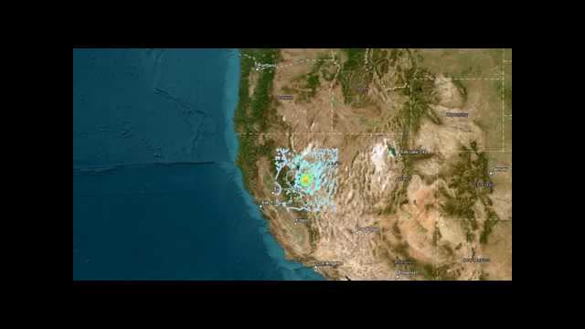 5.7 Earthquake Rattles Area Near Silver Springs, Nevada